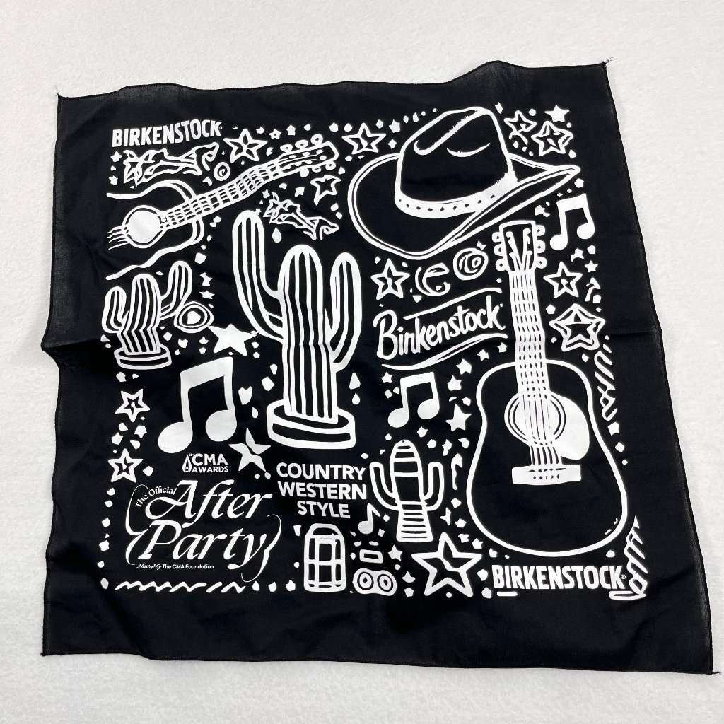 2024 Cma 58th Country Music Awards Official After Party 21 Cowboy Bandana Scarf